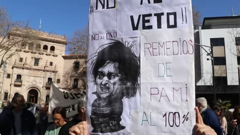 30° ronda jubilados, diciéndole no al veto de Milei