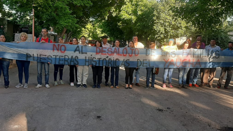 El gobierno nacional puso en venta tierras del Yaucha en San Carlos